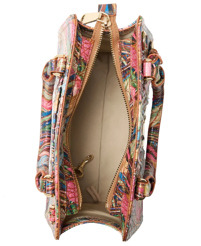 Brahmin Cami Small Leather Satchel Handbag
