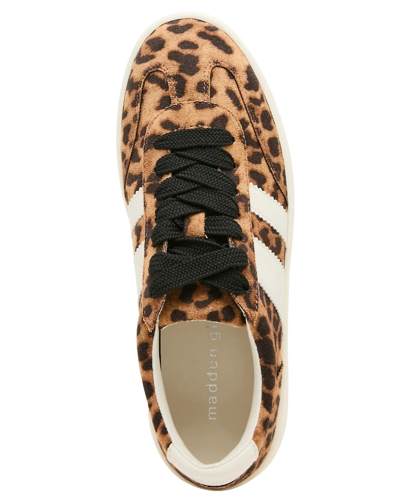 Madden Girl Women's Frankyyy Lace-Up Platform Sneakers