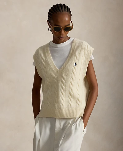 Polo Ralph Lauren Women's Sleeveless V-Neck Sweater Vest
