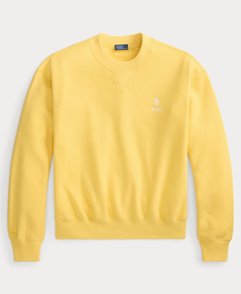 Polo Ralph Lauren Women's Island Fleece Crewneck Long-Sleeve Sweatshirt