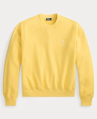 Polo Ralph Lauren Women's Island Fleece Crewneck Long-Sleeve Sweatshirt