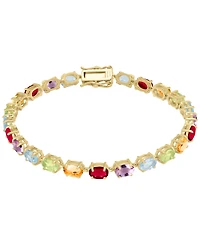 Macy's Multi-Gemstone (11.55 ct. t.w.) Bracelet in Sterling Silver