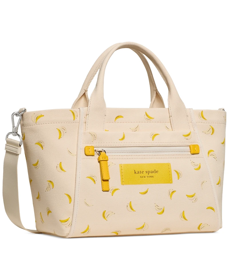 kate spade new york Dash Banana Canvas Extra-Large Tote Handbag