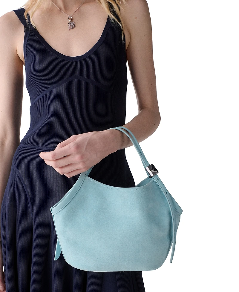 kate spade new york Deco Medium Suede Tulip Tote Bag
