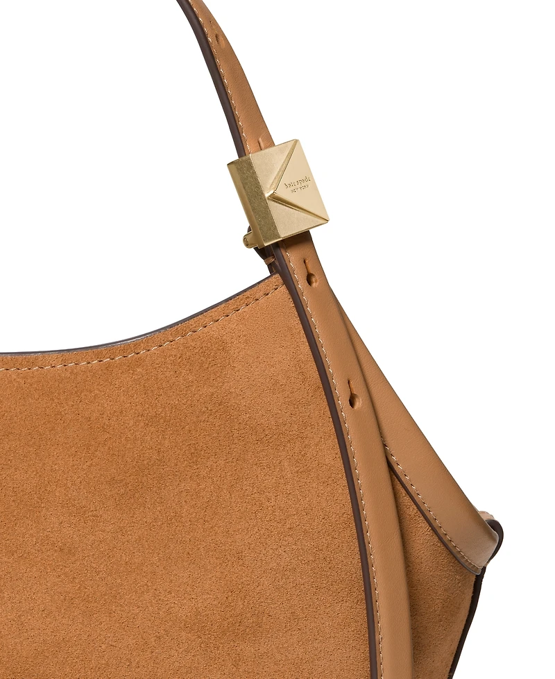 kate spade new york Deco Tulip Medium Suede Tote Handbag