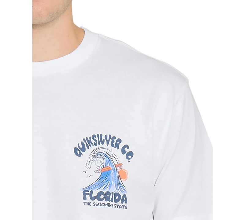 Quiksilver Men's Classic Graphic Short-Sleeve T-Shirt