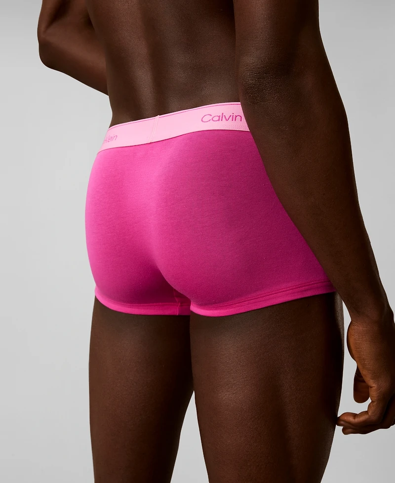 Calvin Klein Men's Icon Cotton Stretch Low Rise Trunks, 5-Pack