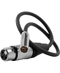 Kondor Blue 16" TA4M 4-Pin Mini Xlr Male to 3-Pin Xlr Female Audio Cable