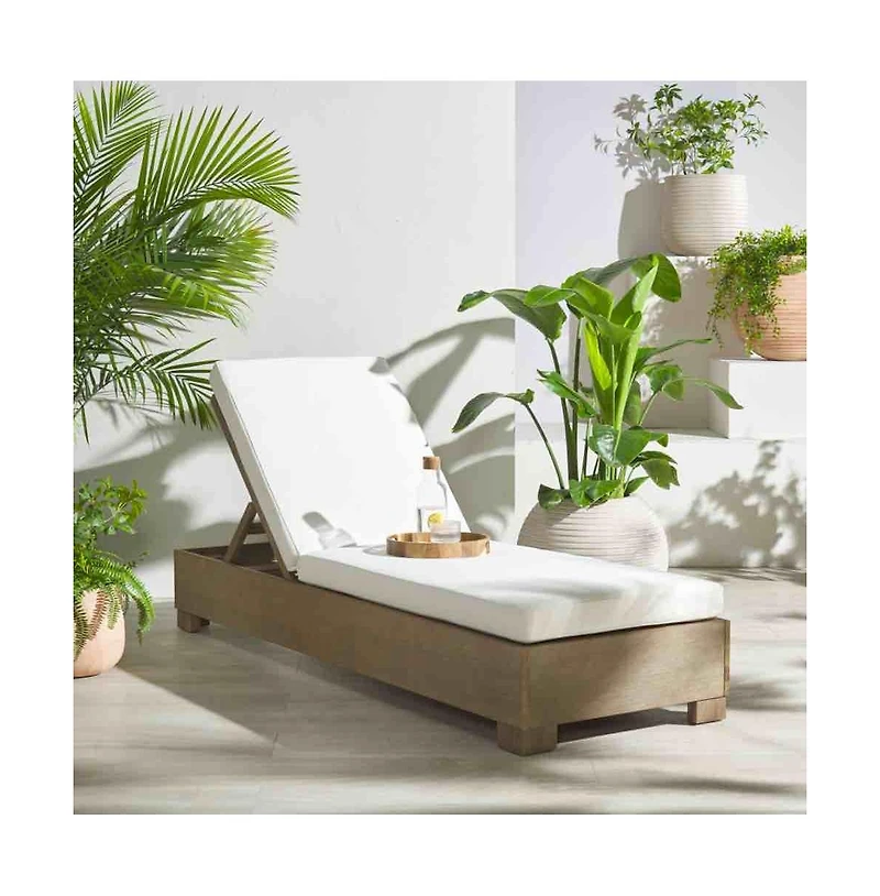 Augusta Home Blanquilla Chaise Lounge