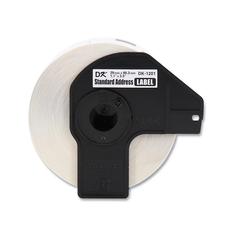Brother DK120124PK 1.1 in. x 3.5 in. Die-Cut Address Labels - (24/Pack)