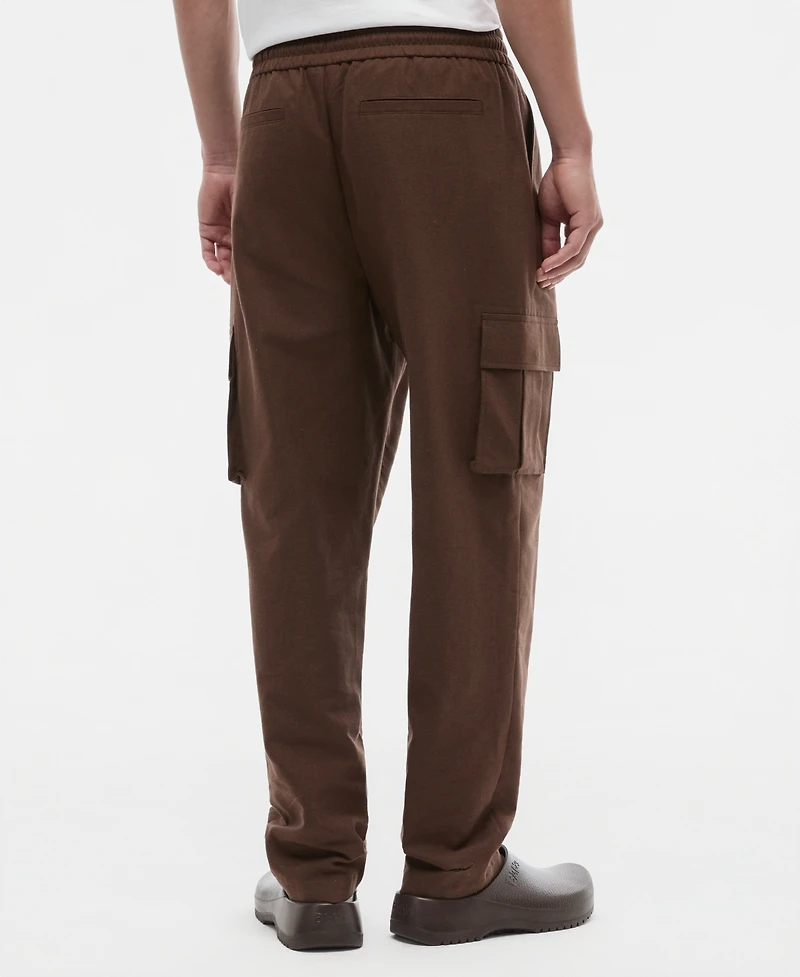 Mode of One Men's Relaxed-Fit Utility Cargo-Pocket Pants, Macy's Exclusive