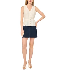 Vince Camuto Women's Sleeveless V-Neck Top