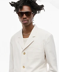 Mode of One Men's Oxford Linen-Blend Blazer, Macy's Exclusive