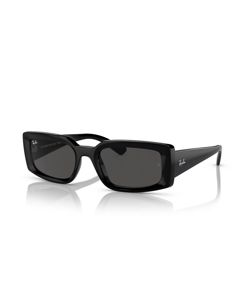 Ray-Ban Unisex Rectangle Sunglasses, Kiliane Bio-Based RB4395