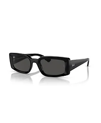 Ray-Ban Unisex Rectangle Sunglasses, Kiliane Bio-Based RB4395