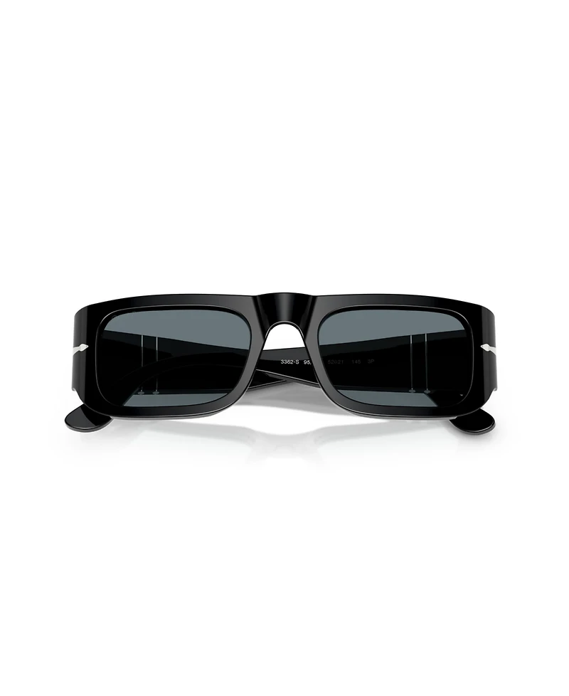 Persol Unisex Polarized Rectangle Sunglasses, PO3362S