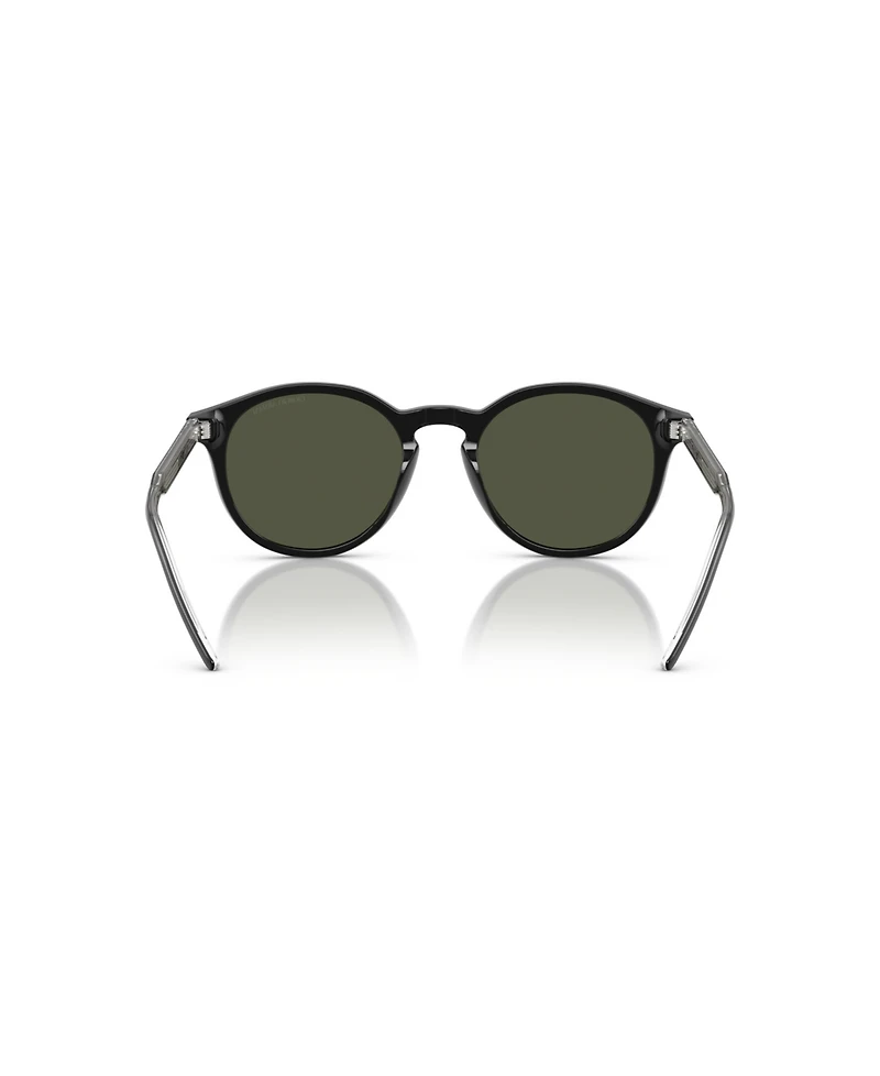 Giorgio Armani Men's Round Sunglasses, AR8211