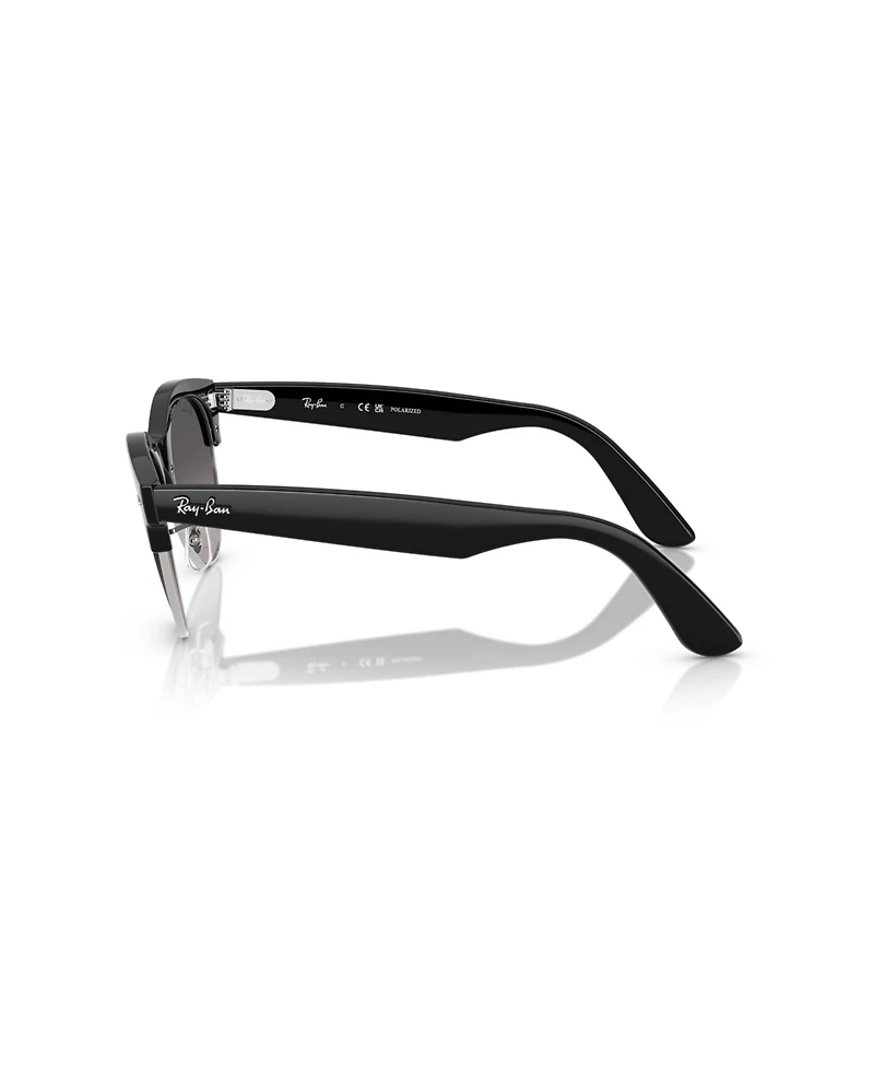 Ray-Ban Unisex Polarized Clubmaster Way Square Sunglasses,RB2341