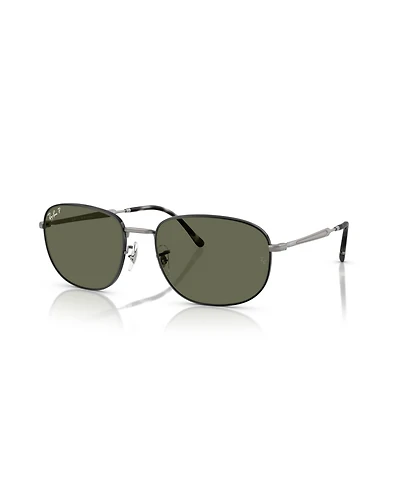 Ray-Ban Unisex Polarized Rectangle Sunglasses, RB3754