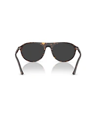 Ray-Ban Unisex Polarized Square Sunglasses, RB2215