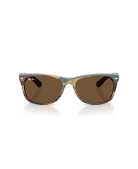 Ray-Ban Unisex New Wayfarer Classic Square Sunglasses, RB2132