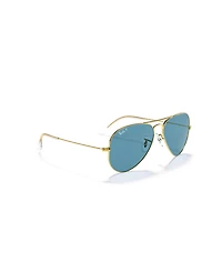 Ray-Ban Unisex Aviator Classic Polarized Lenses Polarized Pilot Sunglasses, RB3025
