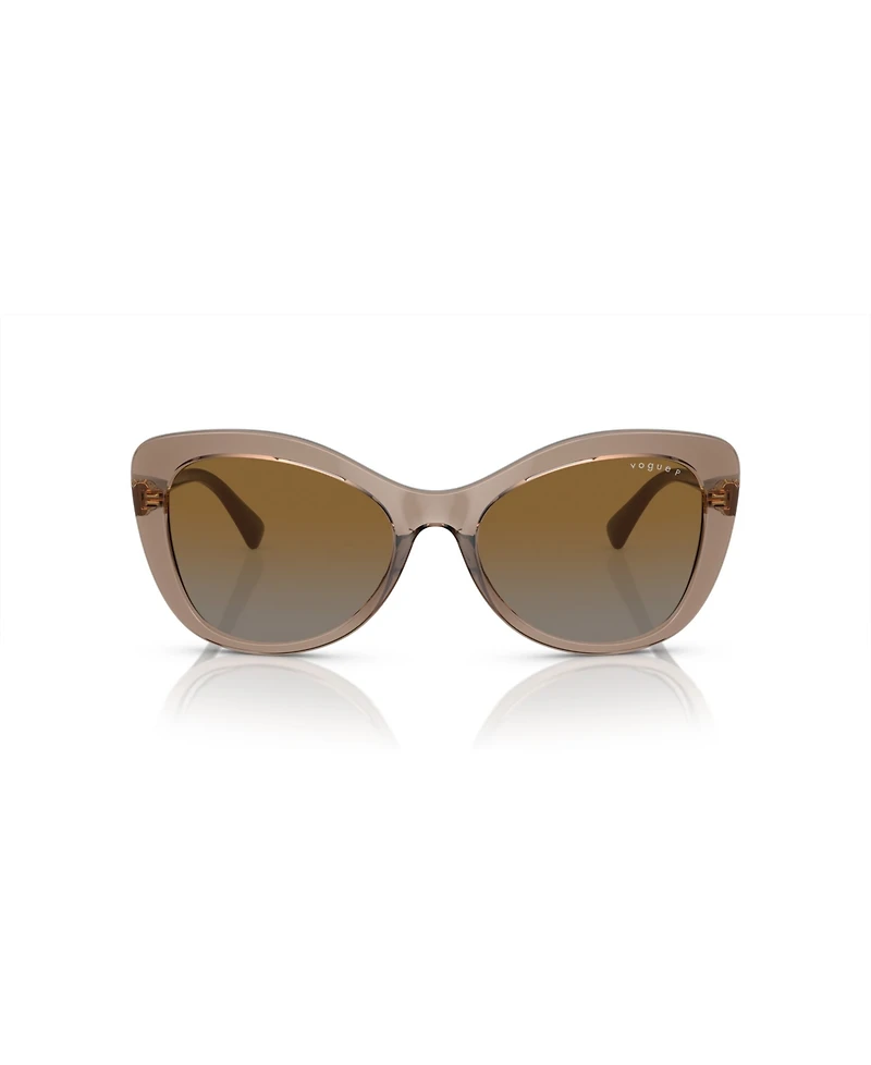 Vogue Eyewear Women's Polarized Butterfly Sunglasses, VO5515SB