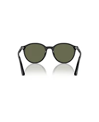 Persol Unisex Polarized Round Sunglasses, PO3350S