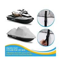 Pyle Armor Shield Jetski Storage Cover for 103''-107'' Watercraft