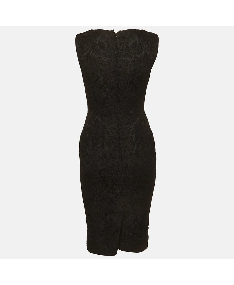 Pre-Owned Dolce & Gabbana Women's Pre-Owned Dolce and Gabbana Jacquard Sheath Dress