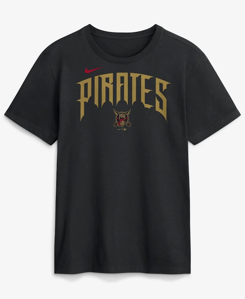 Nike Men's Black Pittsburgh Pirates 2026 City Connect Wordmark T-Shirt