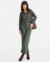 Emme Marella Women's Emmottanta Cropped Polo Sweater