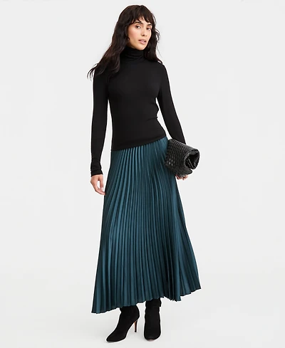 Emme Marella Women's Emmastrale Pleated A-Line Midi Skirt
