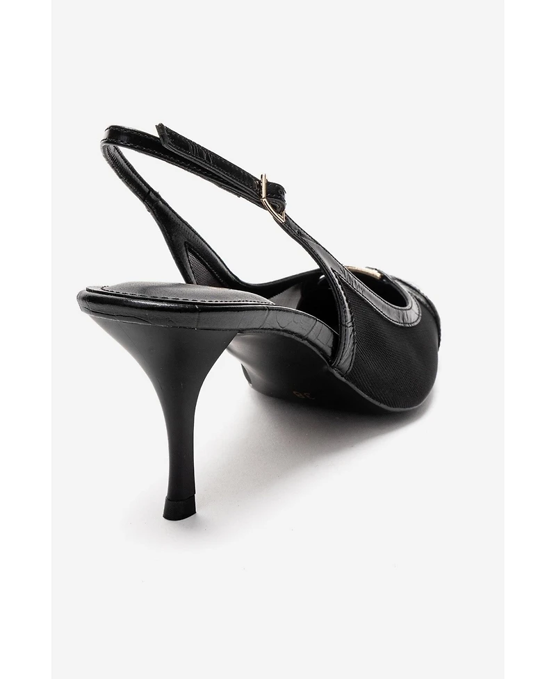 Prologue Women's Shoes Orella Stiletto Mesh Pump