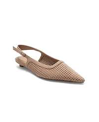 Prologue Shoes Aviva Slingback Pointed Toe Pump