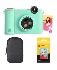 Kodak Smile+ 2-in-1 Instant Camera and Bluetooth Printer Starter Bundle Case
