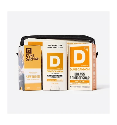 Duke Cannon Supply Co Sawtooth Gift Set