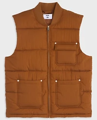 Mode of One Men's Relaxed-Fit Utility Puffer Vest, Macy's Exclusive