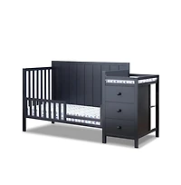 Sorelle Essex Convertible Crib and Changer Combo for Nursery