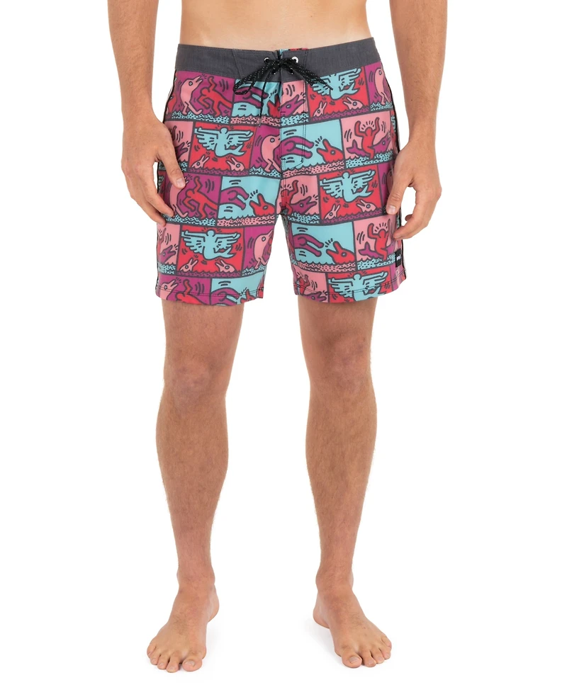 Hurley Men's Phantom Eco Sessions 5" Regular-Fit Swim Shorts