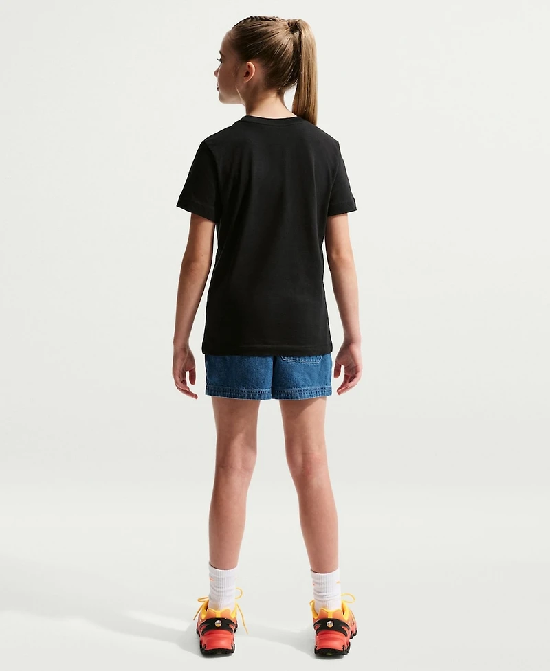 Nike Big Boys and Girls Black Netherlands National Team Crest T-Shirt