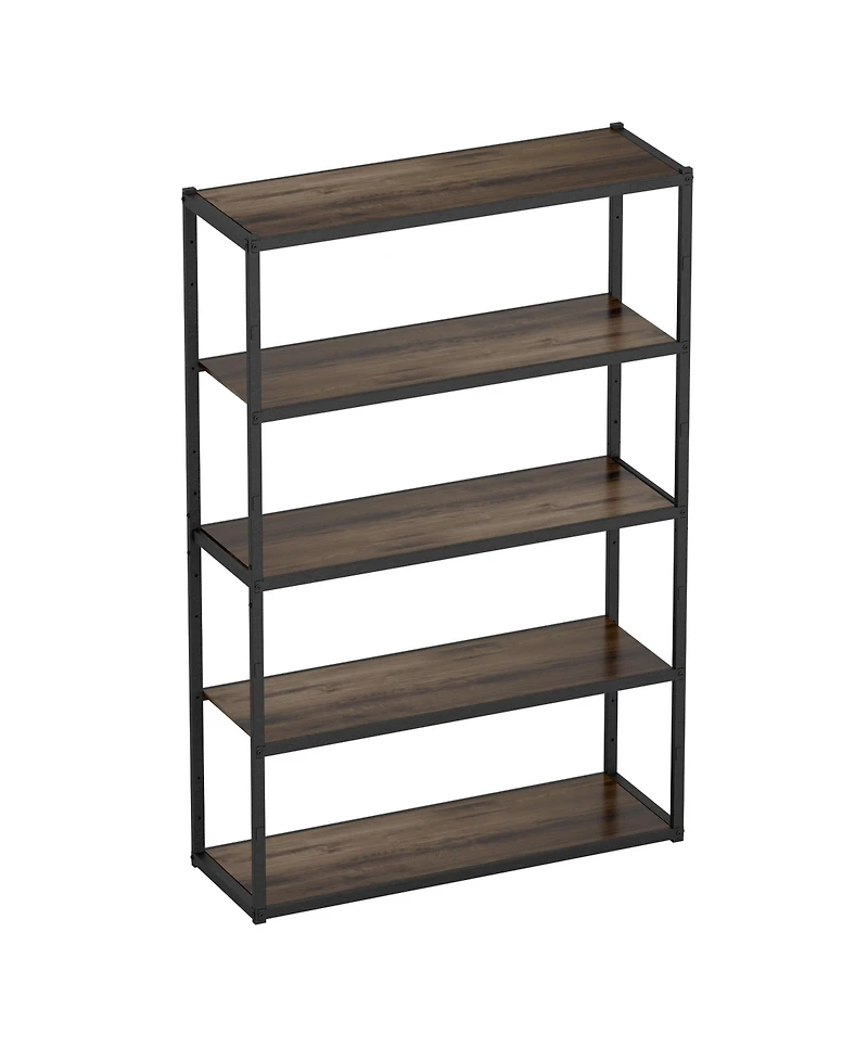 5-Shelf Heavy-Duty Adjustable Garage Storage Shelving