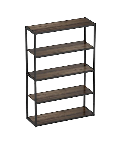 5-Shelf Heavy-Duty Adjustable Garage Storage Shelving