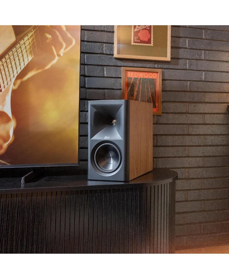 Klipsch The-fives-ii-walnut 5.25inch Dolby Atmos Powered Speaker Pair