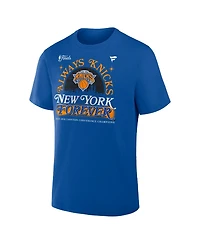 Fanatics Men's Royal New York Knicks 2026 Eastern Conference Champions Hometown T-Shirt