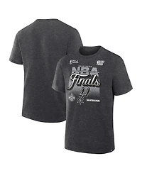 Fanatics Men's Charcoal San Antonio Spurs 2026 Western Conference Champions Locker Room T-Shirt