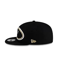 New Era Men's Black San Antonio Spurs 2026 Western Conference Champions Locker Room 9FIFTY Snapback Hat