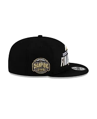 New Era Men's Black Cleveland Cavaliers 2026 Eastern Conference Champions Locker Room 9FIFTY Snapback Hat