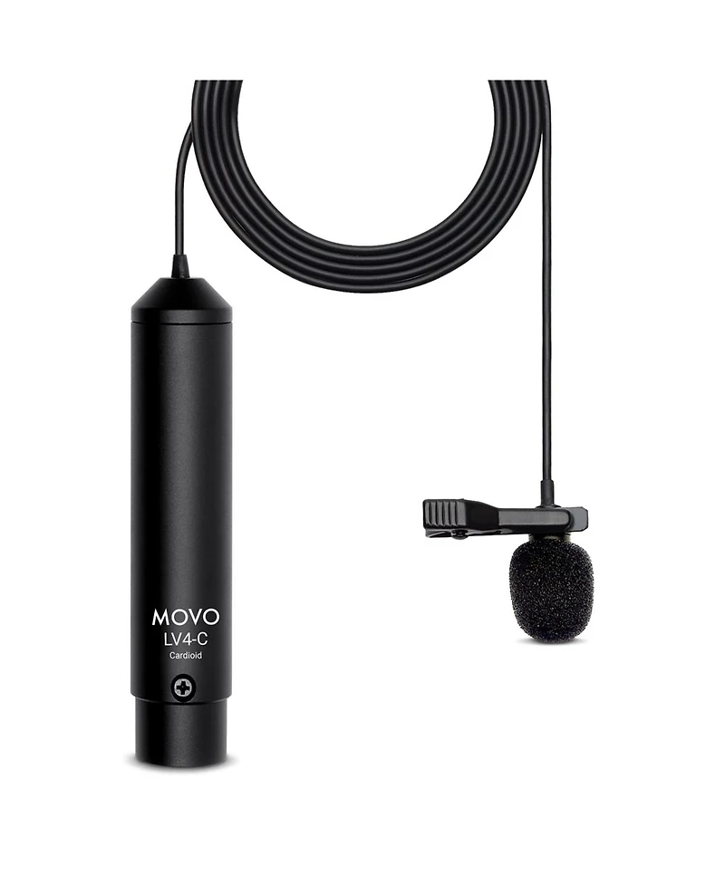 Movo LV4-c Cardioid Xlr Lavalier Microphone