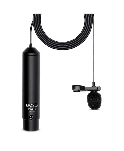 Movo LV4-c Cardioid Xlr Lavalier Microphone